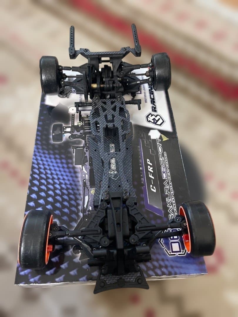 3Racing Sakura D6 1/10 Drift RC Chassis AS-IS Drift Car | eBay