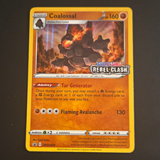 Nintendo Pokémon TCG Coalossal SWSH024 Black Star Promo Holo 160 HP ENG on eBay