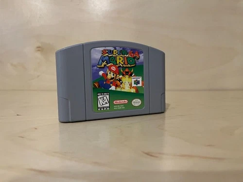 New ListingSuper Mario 64 Nintendo 64 —authentic cartridge, fully tested, and in good shape