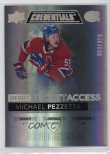 2021-22 Credentials Debut Ticket Access 80/999 Tier 1 Michael Pezzetta #67 0a6p