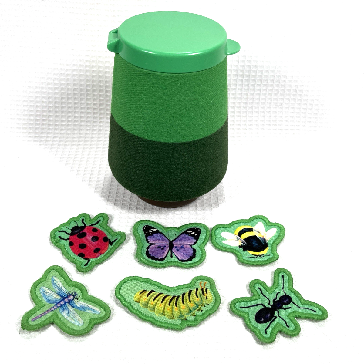 Fuzzy Bug Shrub from Lovevery Adventurer Kit 16 mos up Complete w