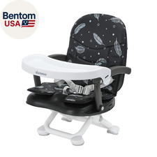 Baby Booster Seat for Dining Table with Removable Tray  Cushion, 3In1 Portable