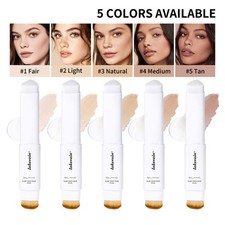 Rotating Foundation Stick Lightweight High Coverage Oil Control Natural Finish