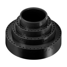 Rotating Burring Holder 116 Holes 360&deg; Round Mandrel Drill Holder, Black