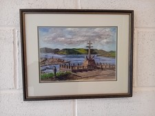 Framed Print of the Free French Memorial, Lyle Hill and Gourock - E.Robertson