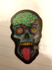 Scary Horror Gothic Cartoon Decal Sticker