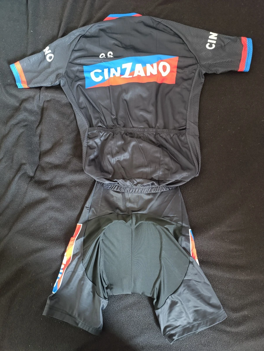 Cinzano bicicleta de carretera conjunto de camiseta y pantalón - RETRO