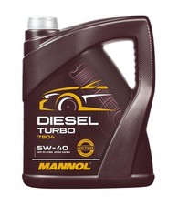 MANNOL Diesel Turbo 5W-40 5L Motoröl für CITROËN DACIA