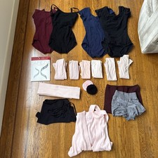 Capezio Ballet Leotards, Tights, Accessories. Size Small
