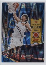 2025 Chrome McDonald's All American Blue RayWave Refractor Niko Bundalo pl8