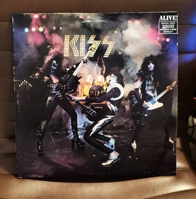 🔥KISS-ALIVE w booklet-🔥BLUE BOGART LABELS-🔥CANADIAN PRESSING | eBay