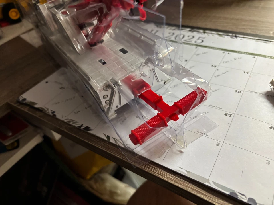 1/32 NEW RAY  PETERBILT 379 TOW TRUCK, NO PACKAGING # B419 - Image 3 of 4