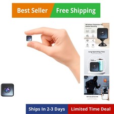 Mini Security 2026 Wireless Camera Small Home WiFi 1080P HD Micro Magnetic Na...