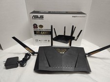 ASUS RT-AX88U AX6000 Dual-Band WiFi 6 Router, Game Accelerator, AiMesh, Black