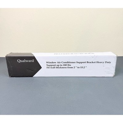 Qualward Air Conditioner Bracket Window AC Support Brackets Heavy Duty w/ 2 Arms