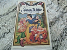 Snow White And The Seven Dwarfs VHS CLAM SHELL CASE