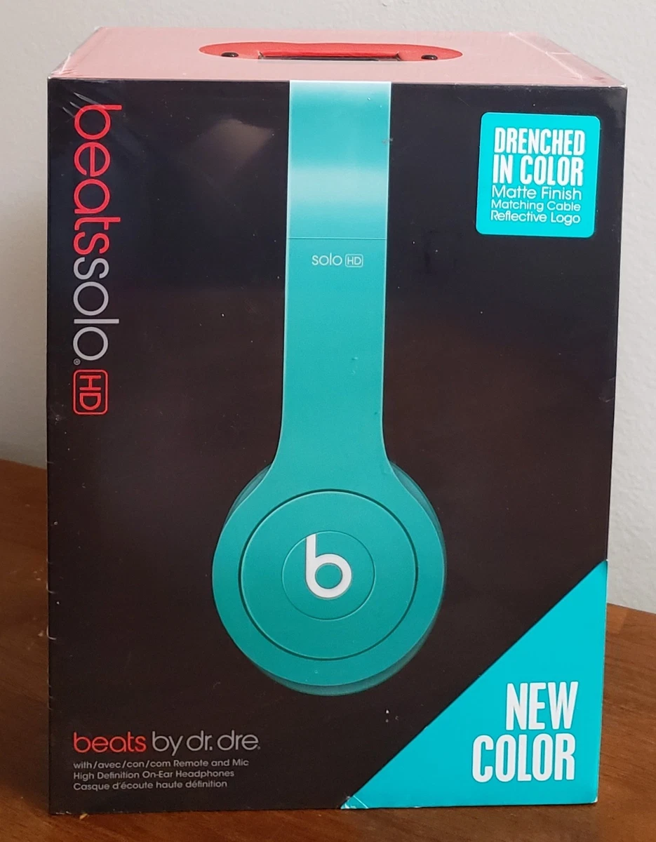 Beats by Dr. Dre Solo HD Blue Headphones for sale - eBay