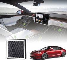 2026 Upgrade Tesla Model S Model X Cabin Air Filter HEPA Replacement Filter Acti