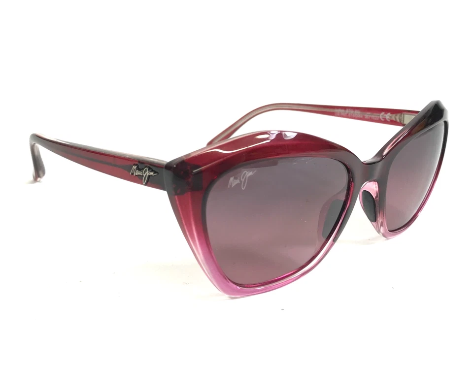 Gafas de sol Maui Jim Lotus MJ827-13F Frambuesa Desvanecida con Lentes Polarizadas Rosa Maui Foto 2 de 4