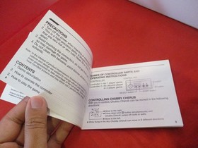 Chubby Cherub Nintendo NES Instruction Manual Booklet ONLY