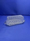 Anchor Hocking Wexford 1960s Vintage Wexford Pattern Covered Butter Dish