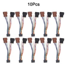 Efficient 16 Pin Male to ISO Female Connector for Pioneer Audio Systems