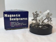 Vintage Magnetic Desktop Sculpture With Dollar Signs - Stress Relief - Funworks