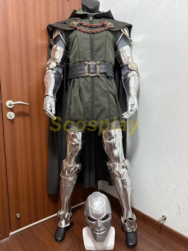 Disfraz de Doctor Doom Avengers: Doomsday traje cosplay traje Foto 3 de 4