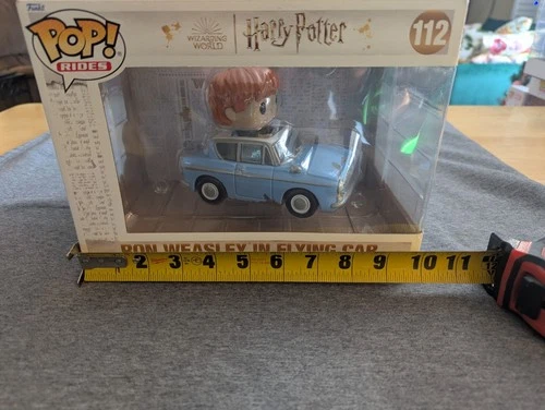 Funko Pop Rides Ron Weasley Flying Car #112 Jumbo In Box Harry Potter