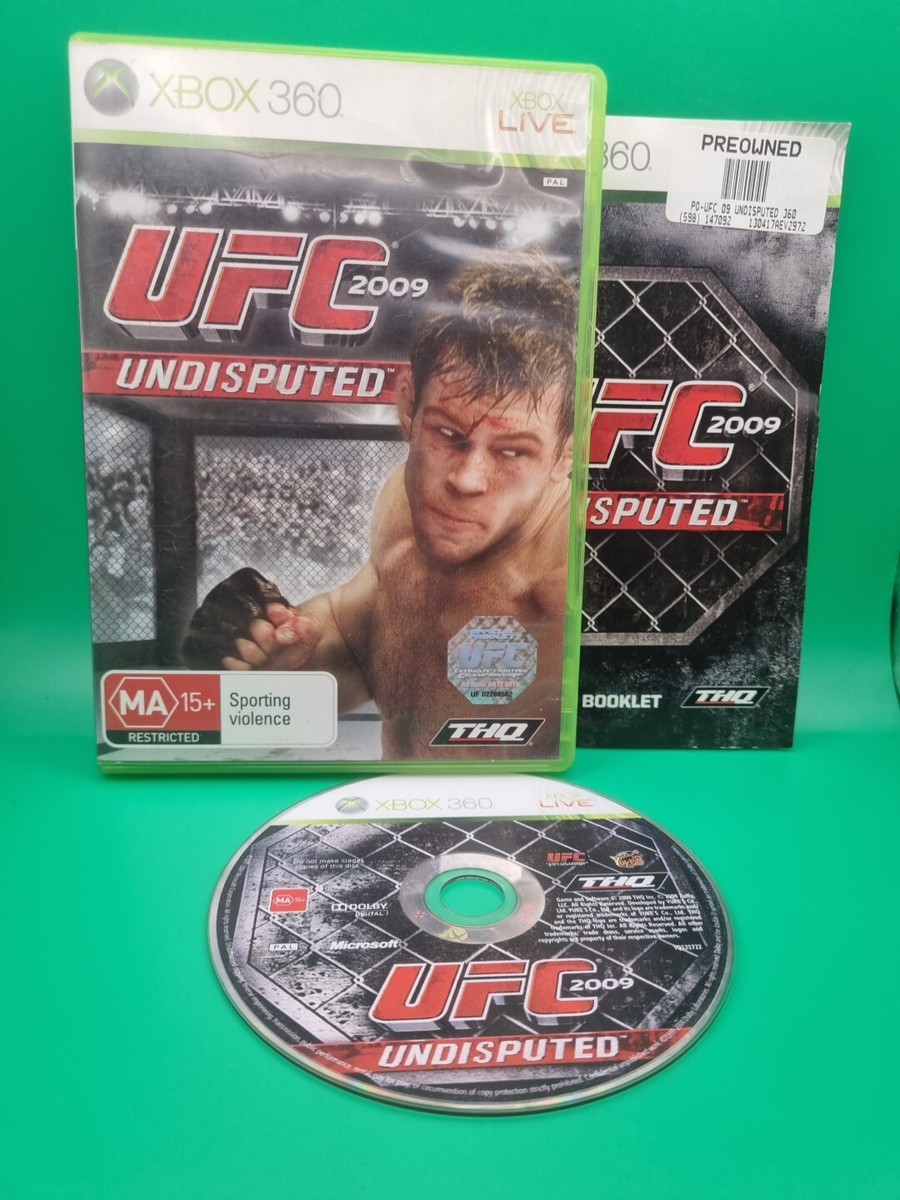UFC 2009: Undisputed (Microsoft Xbox 360, 2009) for sale online | eBay