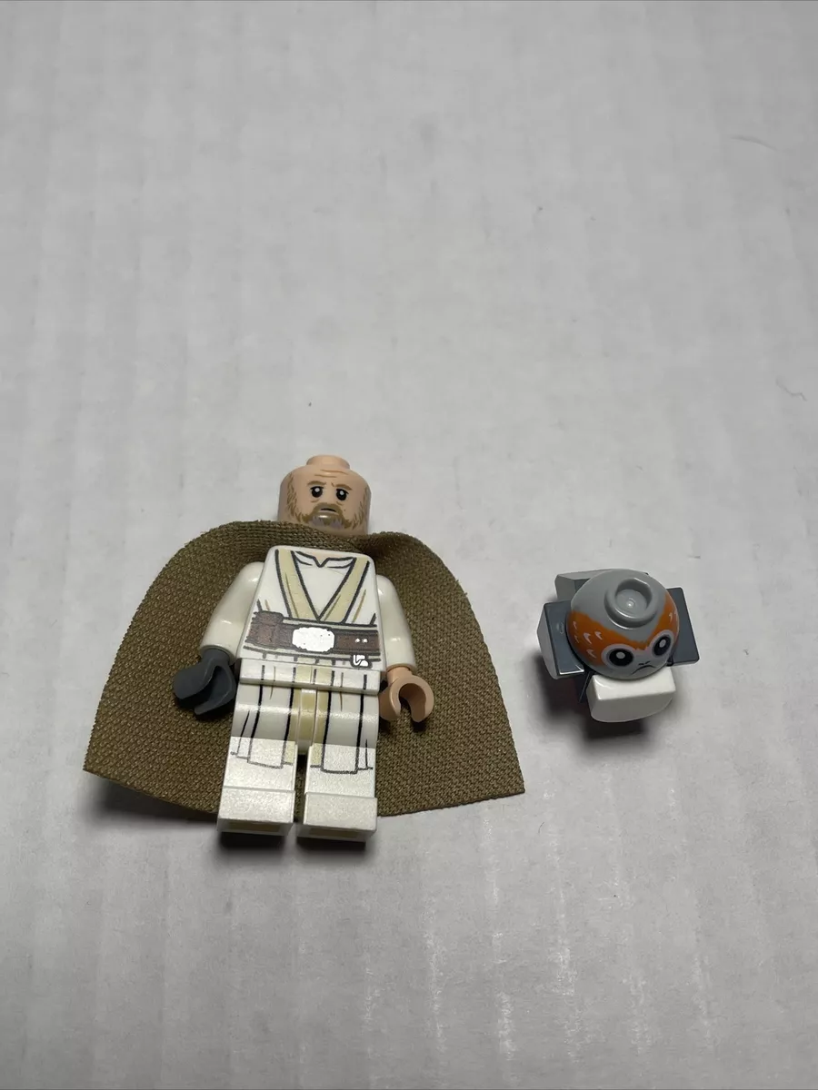 Lego Luke Skywalker 75200 Old No Hair Porg Episode 8 Star Wars