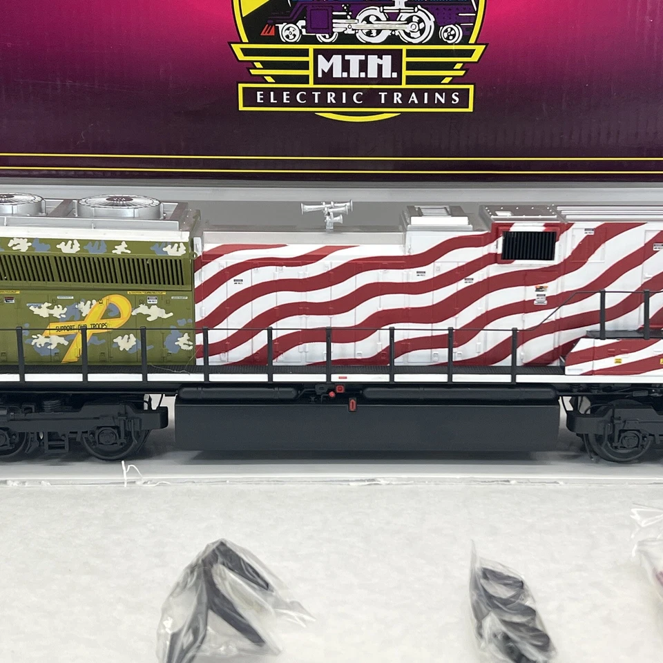 MTH Premier 20-21157-1 Kansas City Southern Veterans SD70ACe Diesel PS.3 O New - Image 4 of 4