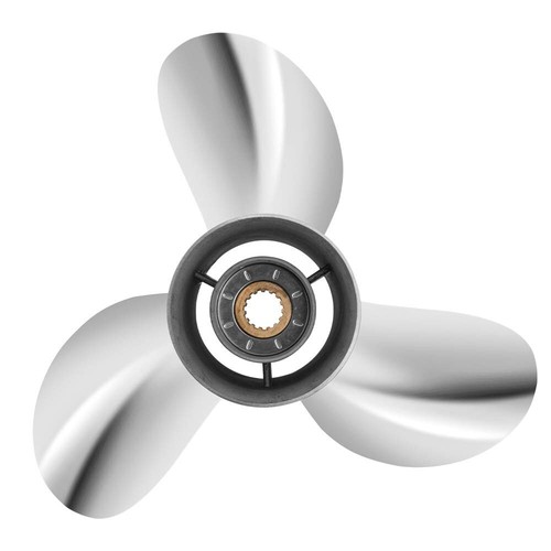 13 1/4 x 17 Stainless Steel Outboard Propeller Fit Yamaha 50-130HP 15 Spline,RH - Picture 6 of 6