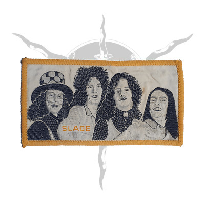 Slade - Lineup (Kleintex Edition) | Vintage Patch Glam Rock Aufnäher Memorabilia