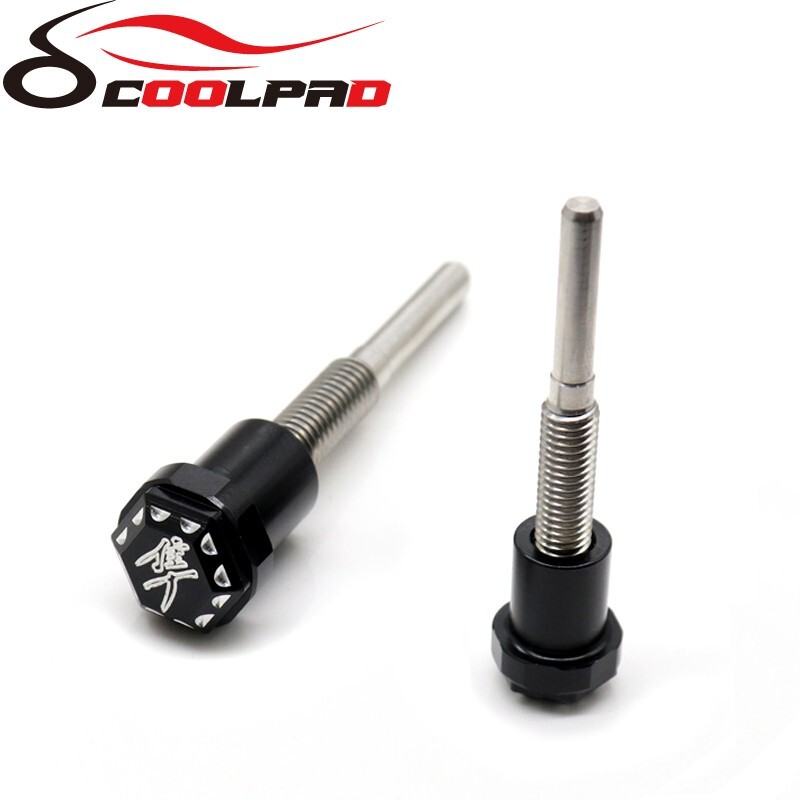 Front 3D Hex Seat Thumb Screws Bolts For Suzuki GSX1300R Hayabusa 2008-2023