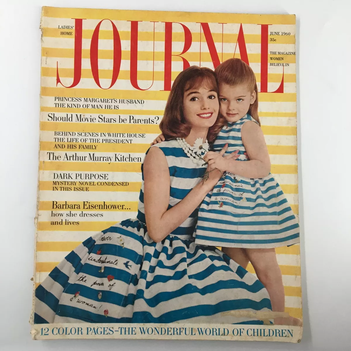 Ladies Home Journal Magazine June 1960 Barbara Eisenhower How She