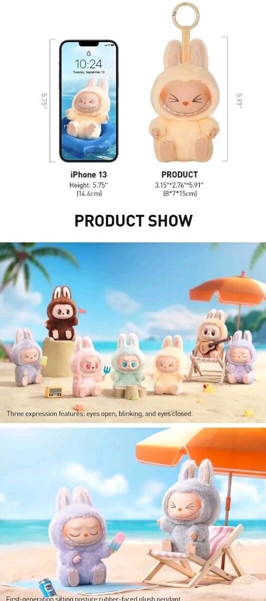 Genuine POP MART LABUBU The Monsters Have A Seat Vinyl Plush Genuine POP MART LABUBU The Monsters Have A Seat Vinyl Plush