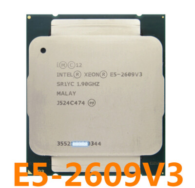 Intel Xeon E5-2609V3 CPU SIX-Core 1.90GHz SR1YC 15MB 85W LGA 2011-3 Processor