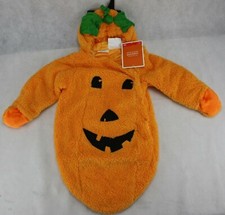 Halloween Infant Pumpkin Bunting Costume Size XSmall 0-9 Months 6-20 lbs NWT