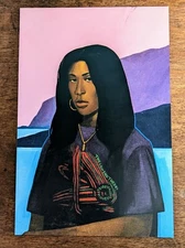 DENNIS BROWN Handbill Art Postcard Print Poster Showcard Exhibition Mini MINT