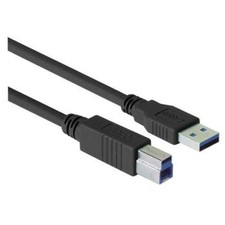 L-Com CAU3ZAB-1M LSZH USB 3.0 Cable Type A to B 1M 3ft