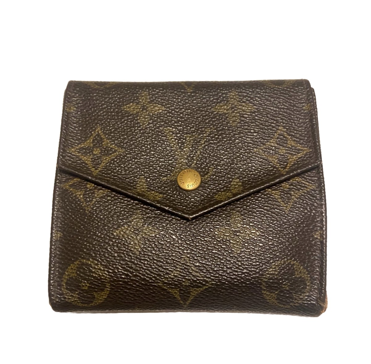 Vintage LOUIS VUITTON LV Monogram Brown Elise Wallet Authentic In USA