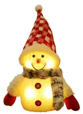 Bambelaa! Schneemann "Snowy" Deko LED Figuren Weihnachten Beleuchtet Weihnachten - Bild 1 von 4