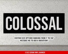 Motivational Gym Banner - Large Quote Wall Art