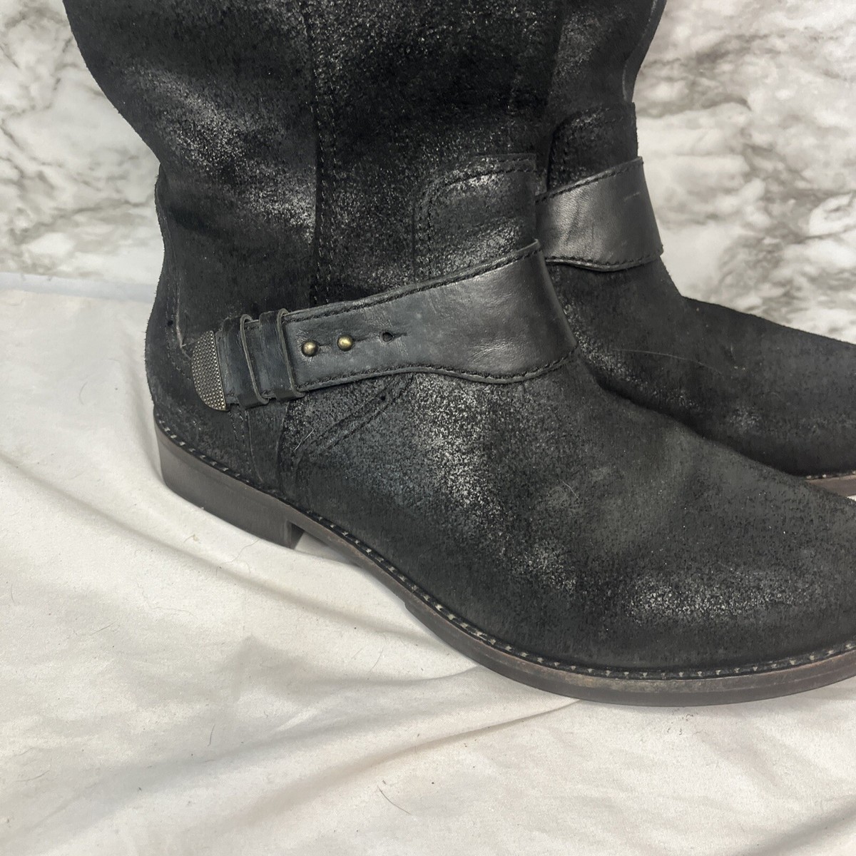 YDSLYEER Black Boots - US 9.5 Amazon.com | Harley-Davidson Men main image 4