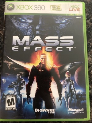 Mass Effect for Microsoft Xbox 360, CIB with manual, 2007