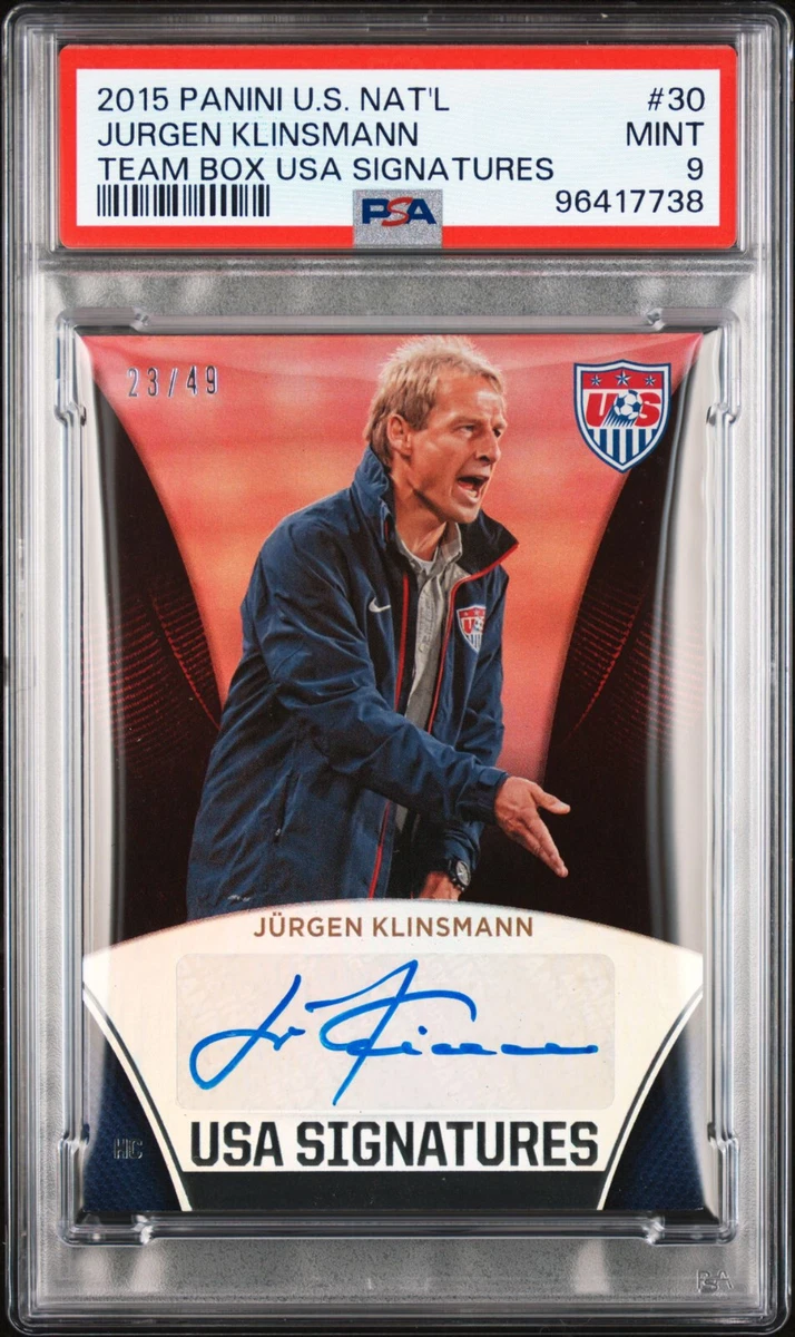 Jurgen Klinsmann Soccer Sports Trading Cards & Accessories