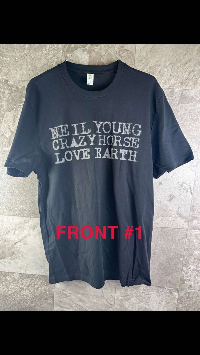 Lot of 5 Neil Young 2024 Crazy Horse Love Earth Tour T