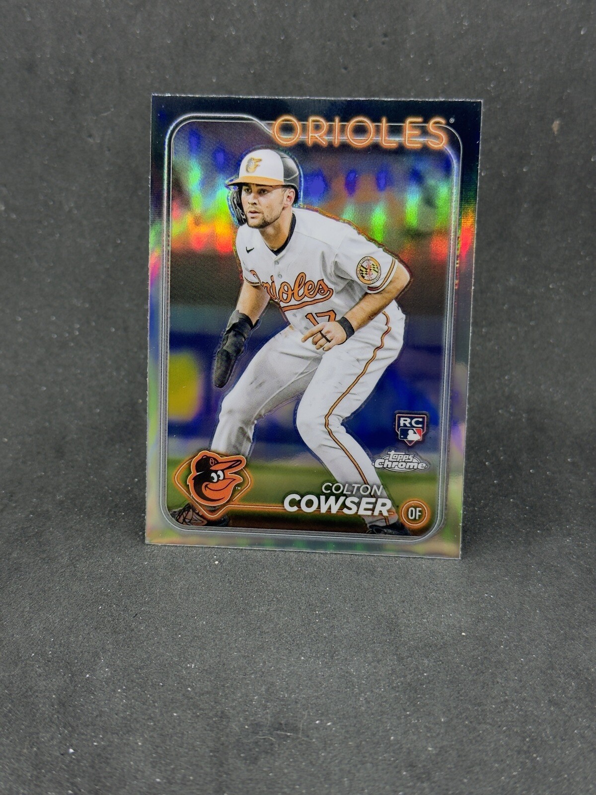 2024 Topps Chrome Colton Cowser #278 Refractor Baltimore Orioles