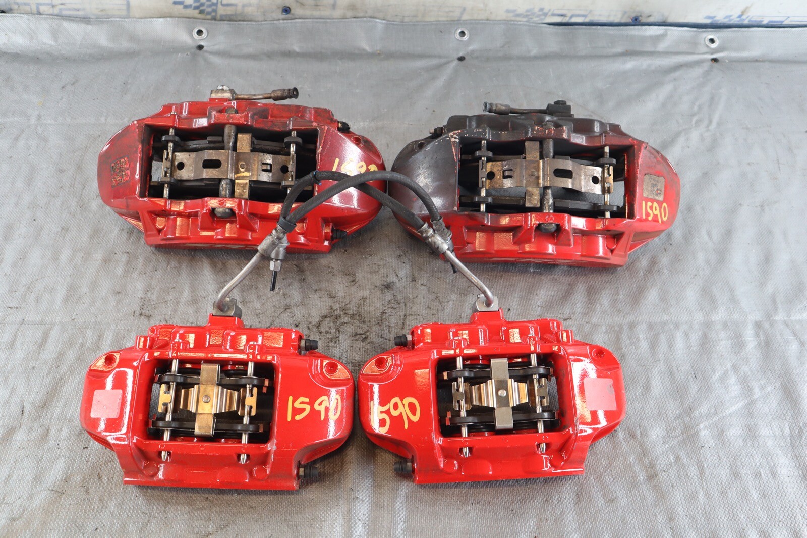 2021 DODGE DURANGO SRT HELLCAT 6.2L OEM BREMBO BRAKE CALIPERS N ROTORS